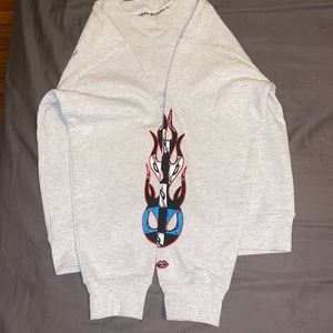 Chrome hearts crew neck colorful embroidery